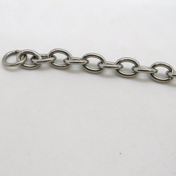 New York City Charm Bracelet Statue Of Liberty Star Letters Silver Tone Chain - Picture 8 of 11